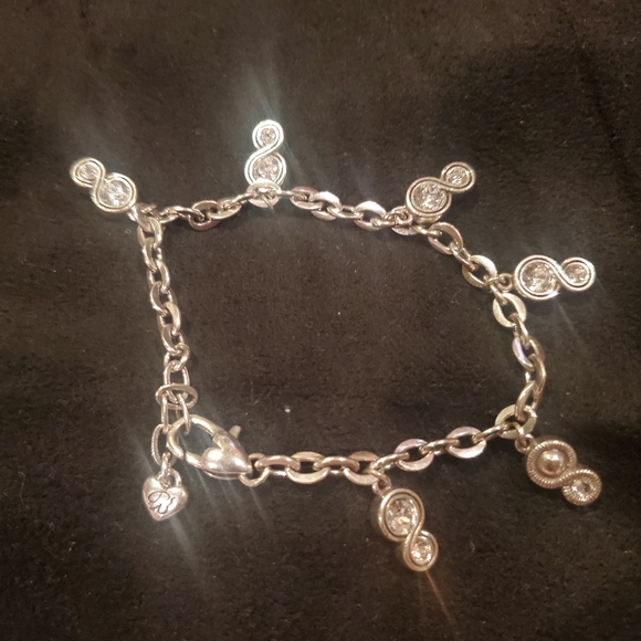 Infinity Sparkle Charm Bracelet - Picture 3 of 5